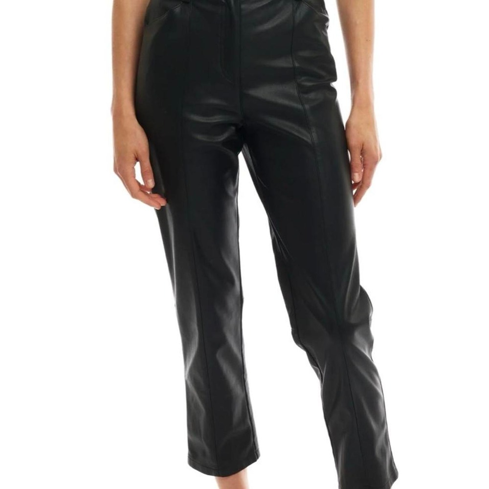 LBLC the Label Black faux leather pants